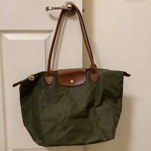 Longchamp Le Pliage Original Tote in Olive